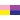 Rainbow Rosa/Violett/Blau/Gelb