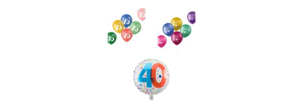 Luftballon-Sets Geburtstag