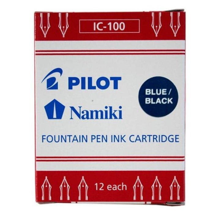 PILOT Tintenpatronen Namiki für Füllhalter Capless nachtblau 12er