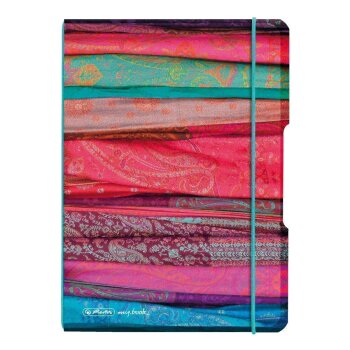 herlitz my.book flex Notizheft A5 40 Blatt kariert Scarfs