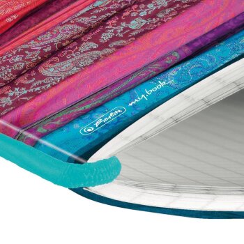 herlitz my.book flex Notizheft A5 40 Blatt kariert Scarfs