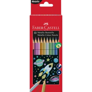 FABER-CASTELL Pastelky Color metalické set 10...