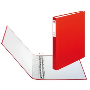 herlitz Ringbuch maX.file protect A4 4-Ring 40mm rot