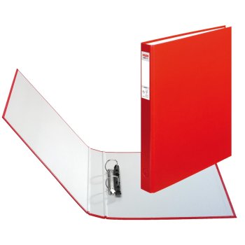 herlitz Ringbuch maX.file protect A4 2-Ring 40mm rot