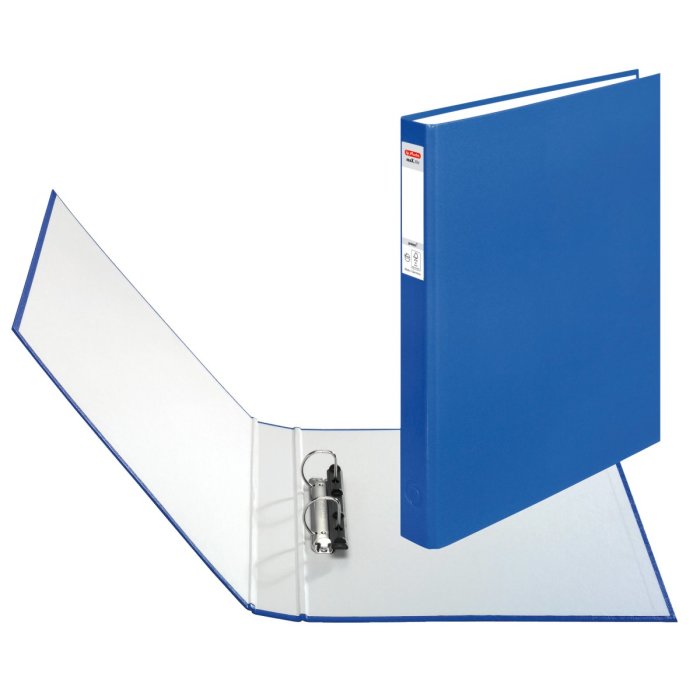 herlitz maX.file protect 2-krúžkový zakladač A4, 40mm - modrý