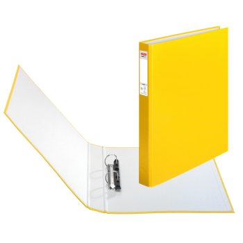 herlitz Ringbuch maX.file protect A4 2-Ring 40mm gelb