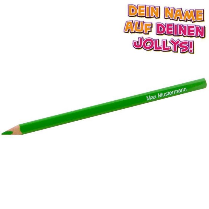 JOLLY Buntstifte Supersticks DELTA 12er Metalletui mit Deinem Namen bedruckt!