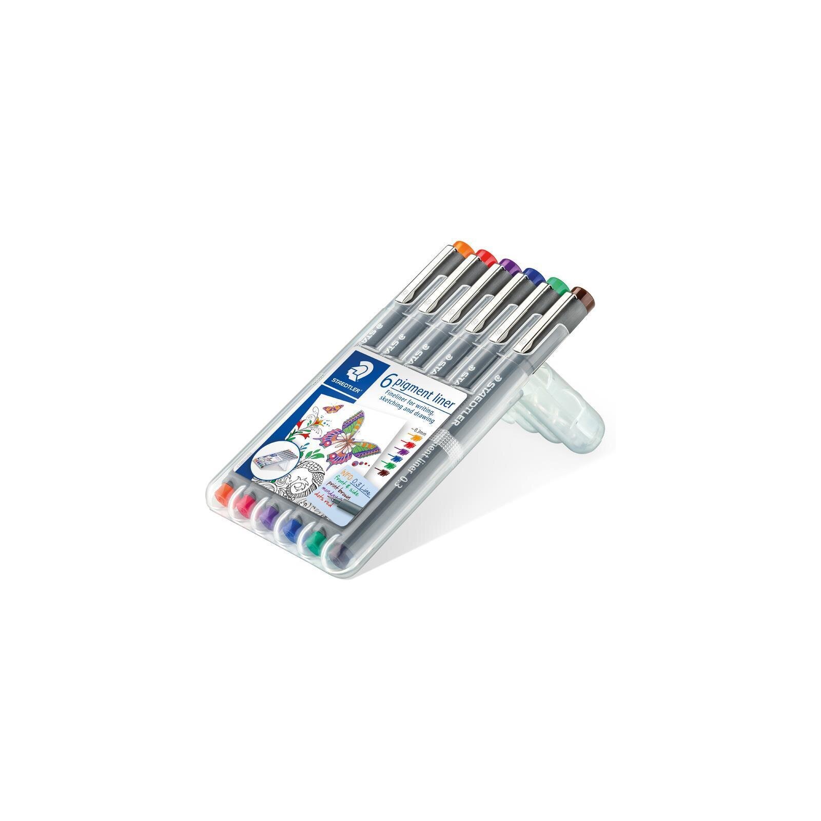 STAEDTLER Fineliner Triplus – 30 Stück Set – Feinlinier Mit 0,3 Mm Strich Für Präzises Schreiben & Zeichnen
