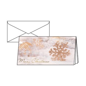 sigel Weihnachtskarte Winter Passion, DIN lang 10er Set