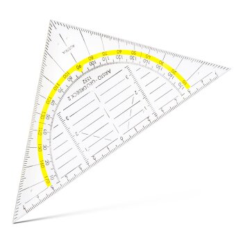 ARISTO Geodreieck® geo trojuholník 16 cm AR1552 s Geocover tropic life
