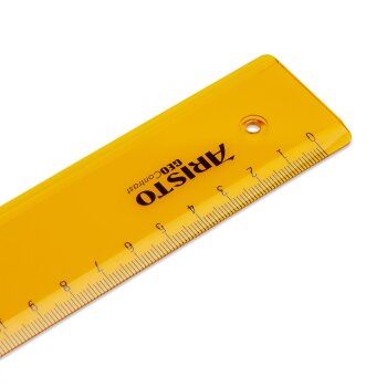 ARISTO GEO Contrast pravítko 20 cm oranžové (AR22020)