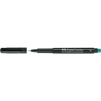 FABER-CASTELL Permanent-Marker MULTIMARK F, schwarz