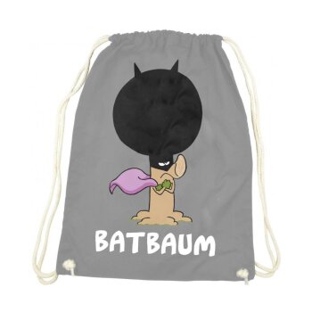 Ralph Ruthe Stoffrucksack / Turnbeutel "Batbaum"