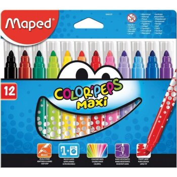 Maped my first Fasermaler COLORPEPS JUMBO, 12er Kartonetui