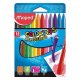 Maped Wachsmalststift COLORPEPS PlastiClean, 12er Etui