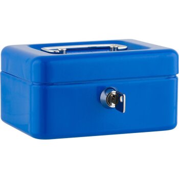 SAX Geldkassette S 15,2 x 11,5 x 8 blau