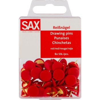 SAX Reissnagel rot 80 Stk. Packung