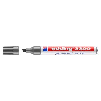 edding 3300 Permanentmarker grau