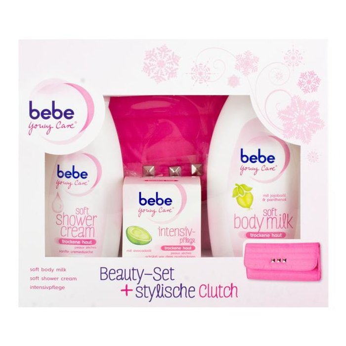bebe YoungCare Beauty-Set + stylische Clutch 4-teilig