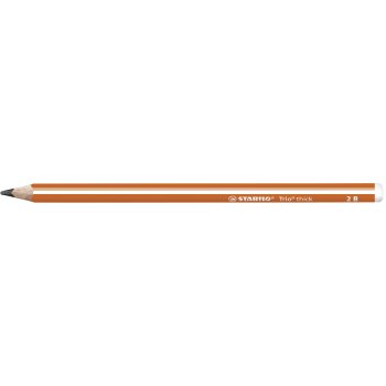 Bleistift - STABILO Trio dick in orange - Einzelstift -...