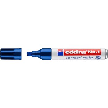edding No.1 Permanentmarker blau