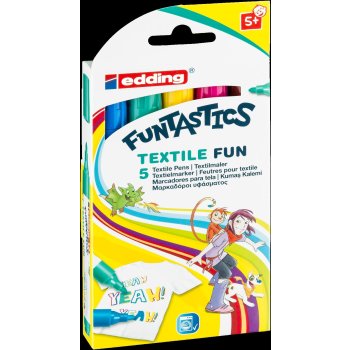 edding Funtastics 17 textile fun 5er Set