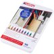 edding 55 fineliner - 0,3 mm - 10 ks v kovovom boxe