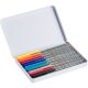 edding 55 fineliner - 0,3 mm - 10 ks v kovovom boxe