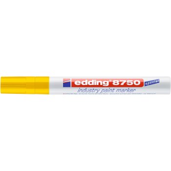 edding 8750 priemyselný popisovač - žltý