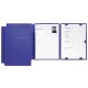 PAGNA Bewerbungsmappe "Select", DIN A4, aus Karton, blau