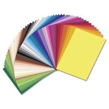 folia Tonpapier, (B)250 x (H)350 mm, 130 g/qm, sortiert
