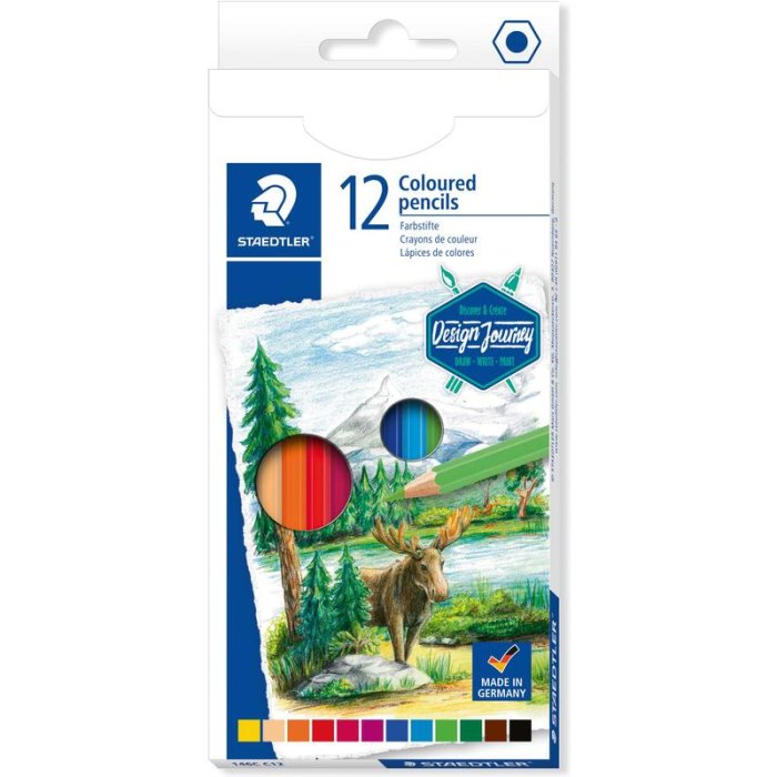 STAEDTLER 146 Buntstifte "Design Journey" 12er Kartonetui