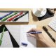 STABILO SENSOR  - fineliner s odpruženou špičkou - hrot F - 4ks - čierna, modrá, červená, zelená