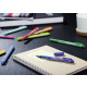 Filzschreiber - STABILO pointMax - 4er Pack - Standardfarben - schwarz, ultramarinblau, karmin, smaragdgrün