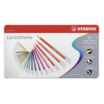 Pastellkreidestift - STABILO CarbOthello - 12er...