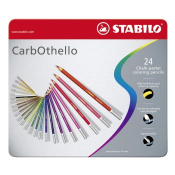 Pastellkreidestift - STABILO CarbOthello - 24er...