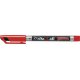 Permanent-Marker - STABILO Write-4-all - medium - Einzelstift - rot