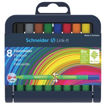 SCHNEIDER Link-It Fasermaler 8er Box