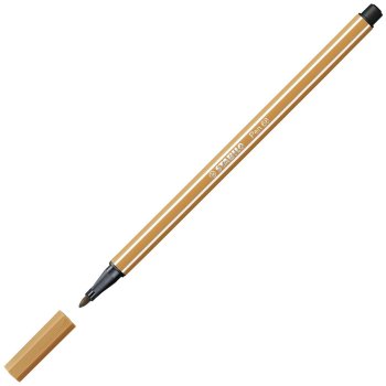 Premium-Filzstift - STABILO Pen 68 - Einzelstift - ocker...