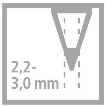 STABILO Othello - samostatná ceruzka - tvrdosť B