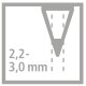 STABILO Othello - samostatná ceruzka - tvrdosť 2H