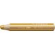 Buntstift, Wasserfarbe & Wachsmalkreide - STABILO woody 3 in 1 - Einzelstift - gold