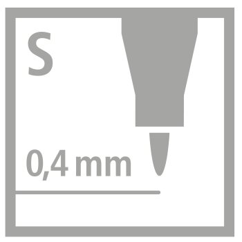 STABILO OHPen universal - fóliové pero - permanentné - veľmi jemný hrot - 8 ks - v rôznych farbách