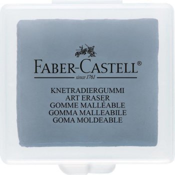 FABER-CASTELL Knetgummi-Radierer ART ERASER, grau