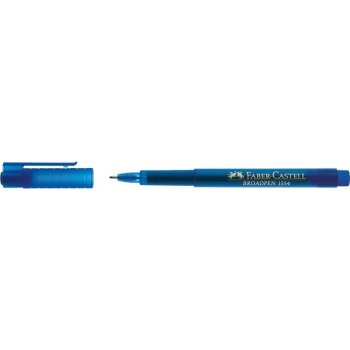 FABER-CASTELL Popisovač Broadpen 1554/modrá