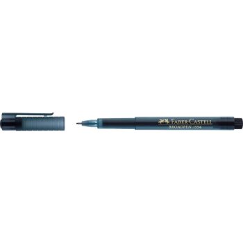 FABER-CASTELL Popisovač Broadpen 1554/čierna