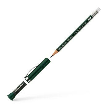 FABER-CASTELL Perfekter Bleistift CASTELL 9000 mit Spitzer und Radierer