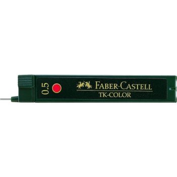 FABER-CASTELL Druckbleistift-Minen TK-COLOR 9085-R, rot