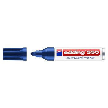 edding 550 Permanentmarker blau