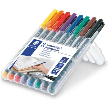 STAEDTLER Lumocolor 318 permanent Universalstifte 0,6mm...